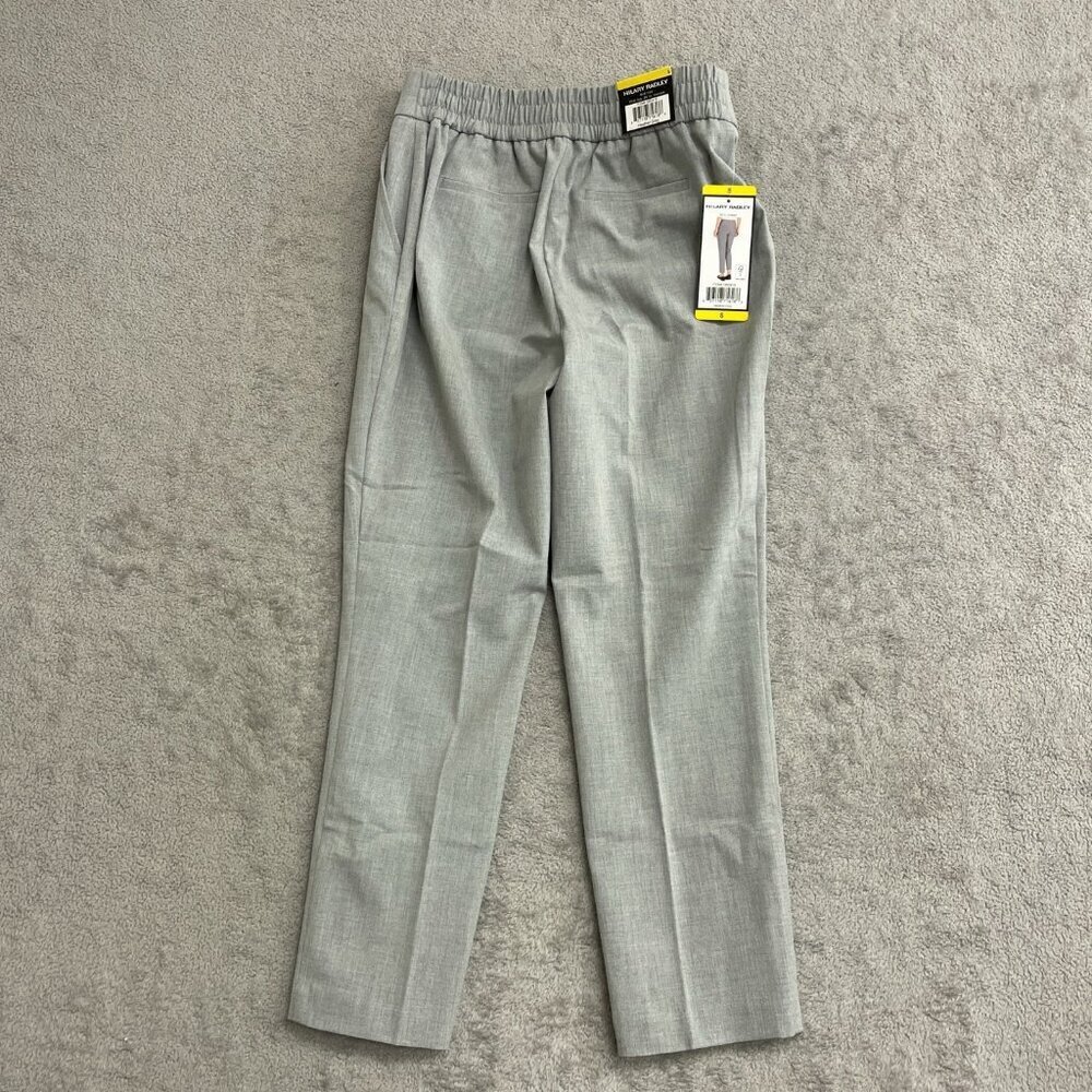 NEW Hilary Radley Women's S Heather Gray Pull-On Ankle Pants G1630 - Picture 4 of 11